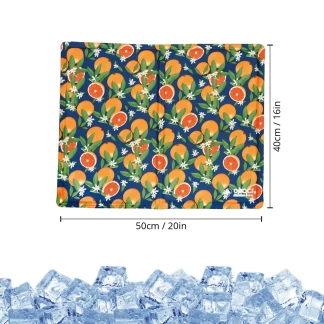 Cooling mat - Fresh Citrus - Croci - 50 cm x 40 cm