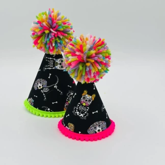 Day Of The Dead - Pup Party Hats