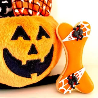 Sweet Footprints® - Halloween - Spider Orange Bone - 34 Gr